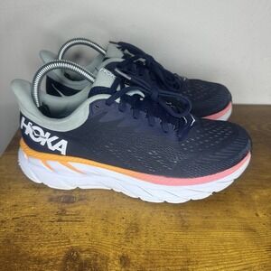 Hoka One One Clifton 7 Women's Size 8 Athletic Running Sneakers 1110509 BIBH